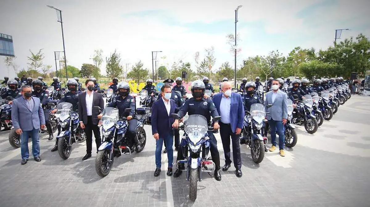 Entrega de motocicletas Policía de Zapopan